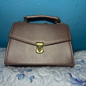 Mini rose gold crossbody